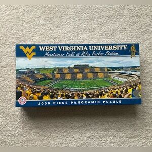 NWT WVU West Virginia University Panorama Jigsaw Puzzle. 🧩